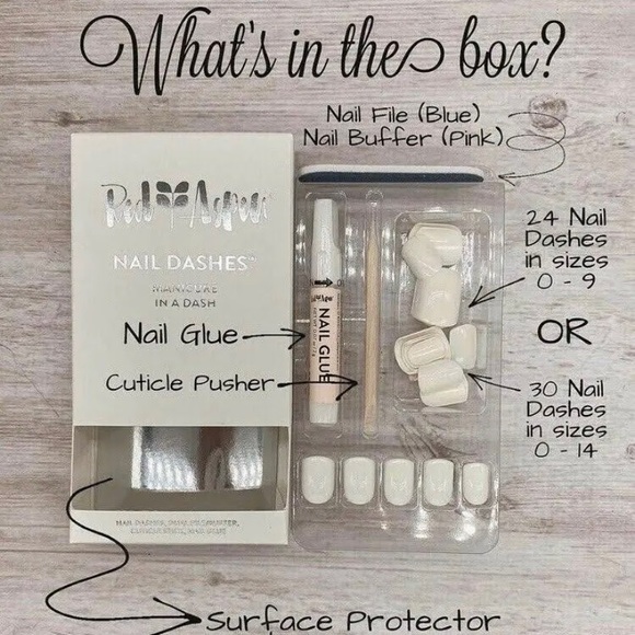 ⛰ Red Aspen Nail Dash: Santorini Caldera Press-on Manicure 💅 - Picture 5 of 15